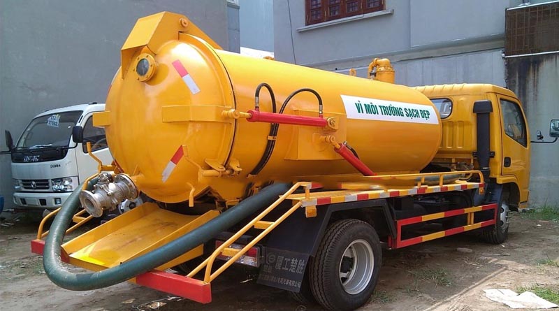 Vận chuyển nước thải các KCN tại Long An